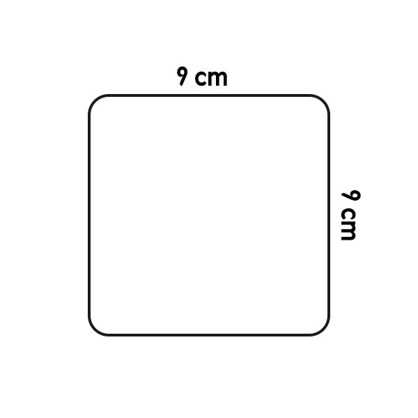 تخته وایت برد لاژید مدل برنامه ریزی سایز 9x9 سانتی متر مجموعه 3 عددی