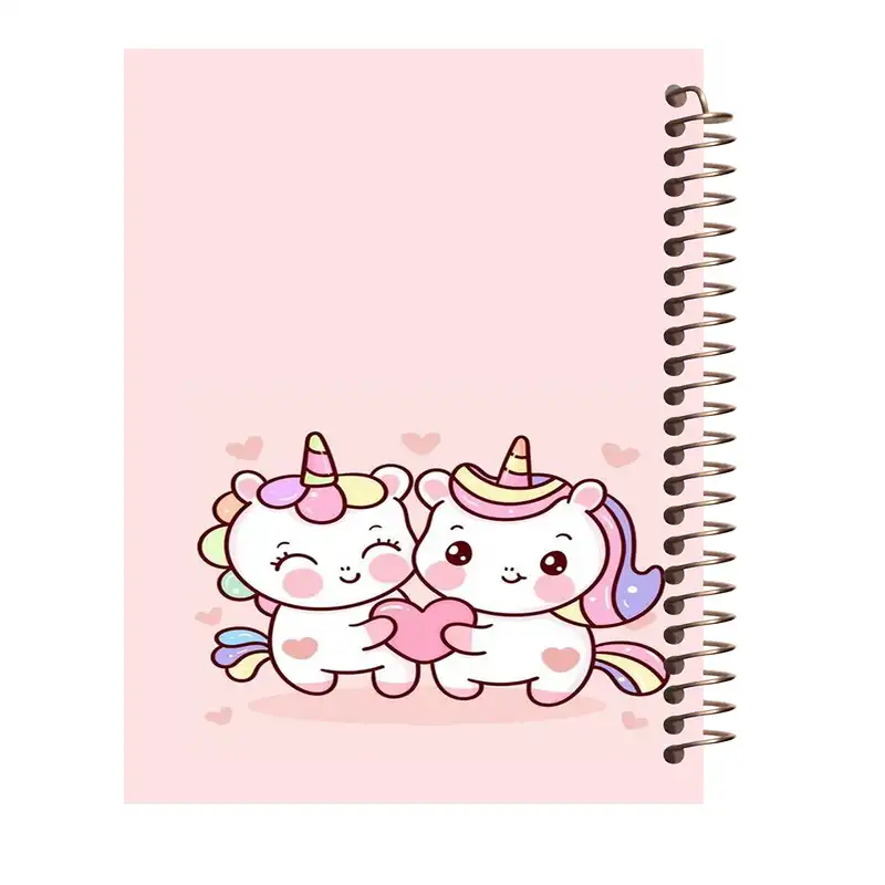 دفتر 80 برگ طرح یونیکورن کد J114