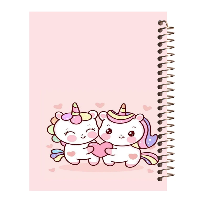 دفتر نقاشی 60 برگ طرح یونیکورن کد A114