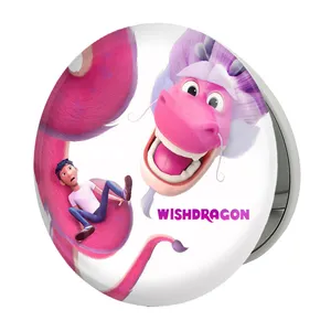 آینه جیبی خندالو طرح اژدهای آرزو Wish Dragon مدل تاشو کد 4774 