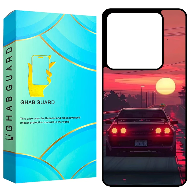 کاور قاب گارد طرح ماشین مدل GCHPX6 مناسب برای گوشی موبایل شیائومی Redmi Note 13 Pro 5G / Poco X6 5G