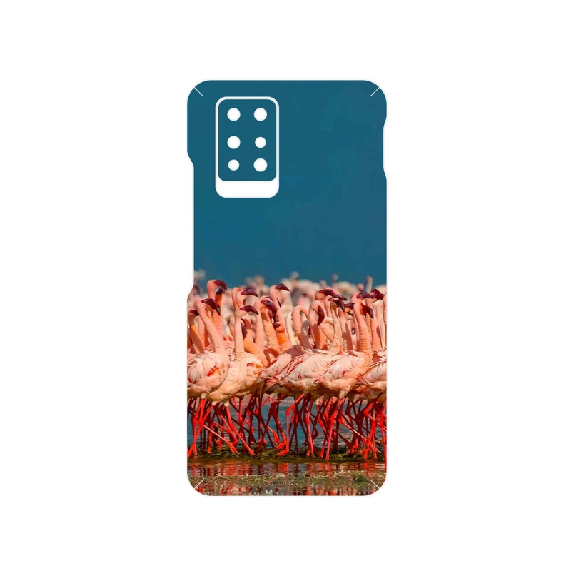 برچسب پوششی ماهوت مدل Flamingo مناسب برای گوشی موبایل اینفینیکس Note 10 Pro