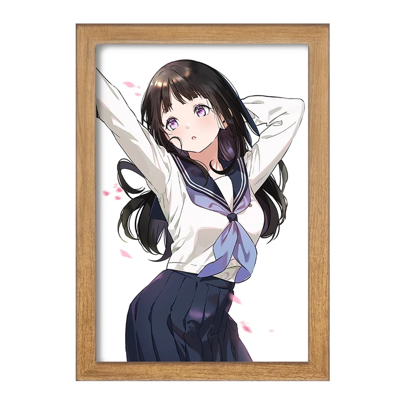 تابلو خندالو مدل چیتاندا انیمه هیوکا Hyouka  کد 17054