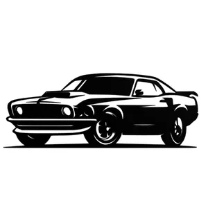 دیوارکوب مدل ماشین طرح Ford Mustang