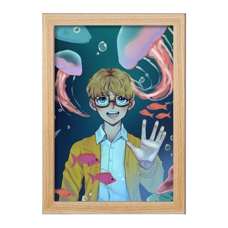 تابلو خندالو مدل آرمین آرلرت انیمه اتک آن تایتان Attack on Titan  کد 10969