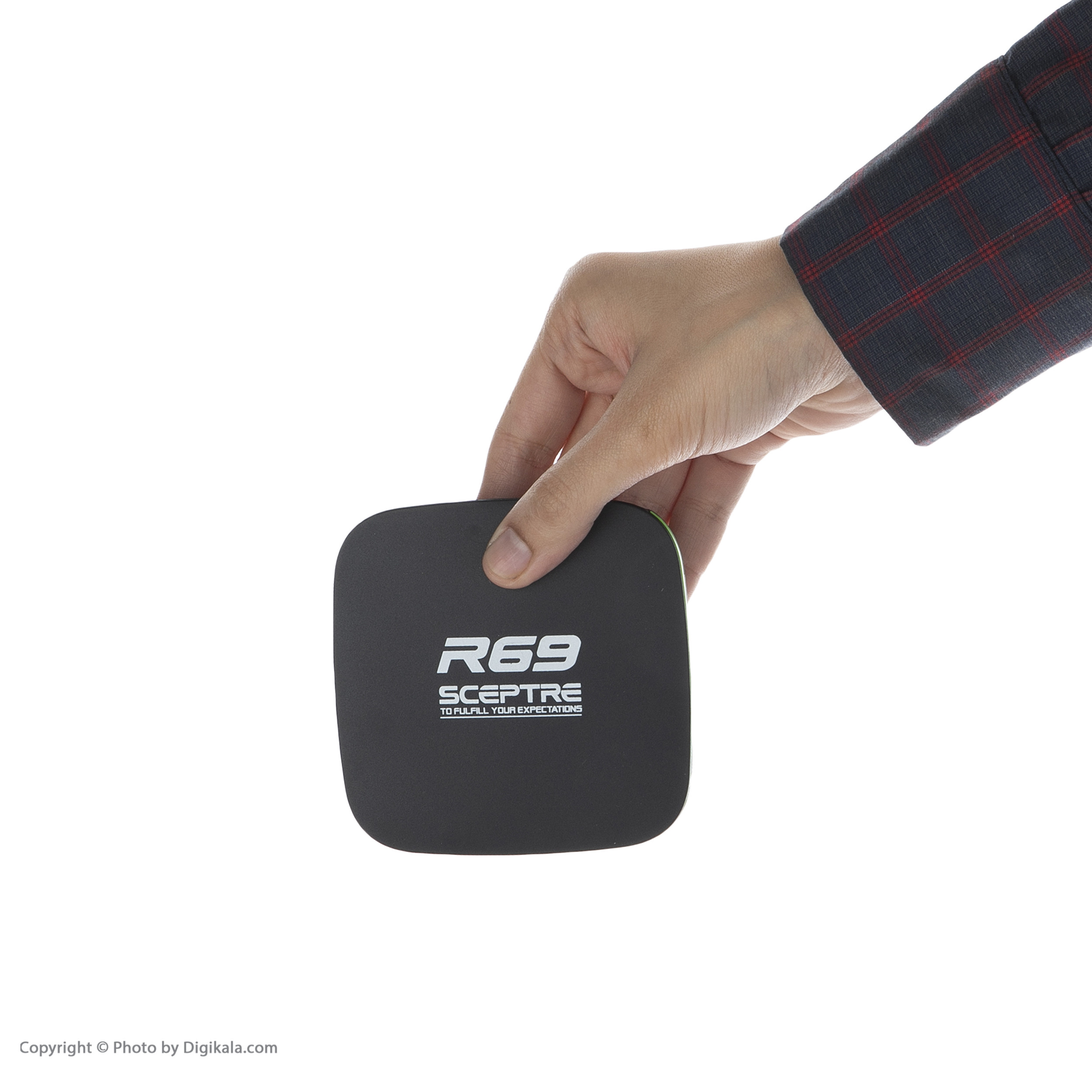 اندروید باکس اسکپتر مدل R69 به همراه ماوس بی سیم