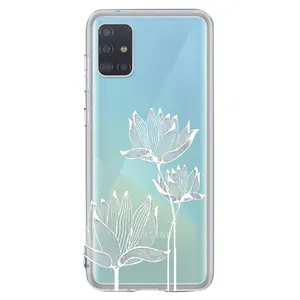 Megafone Flower C47-W Cover For Samsung Galaxy A71