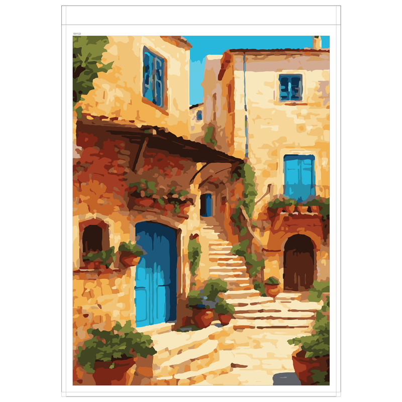 بسته رنگ آمیزی مدل آکرولیک سالوت کد 031122 مجموعه 18 عددی