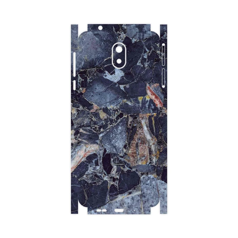 برچسب پوششی ماهوت مدل Broken black marble-FullSkin مناسب برای گوشی موبایل نوکیا 3.1