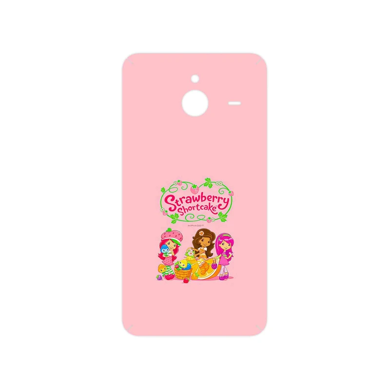 برچسب پوششی ماهوت مدل Strawberry Shortcake مناسب برای گوشی موبایل مایکروسافت Lumia 640 XL
