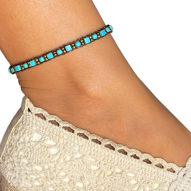 پابند زنانه دل تافته مدل فیروزه Dl_A09