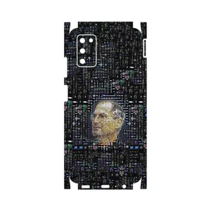 MAHOOT 2 Collage of Steve Jobs-FullSkin Cover Sticker for Samsung Galaxy A03S
