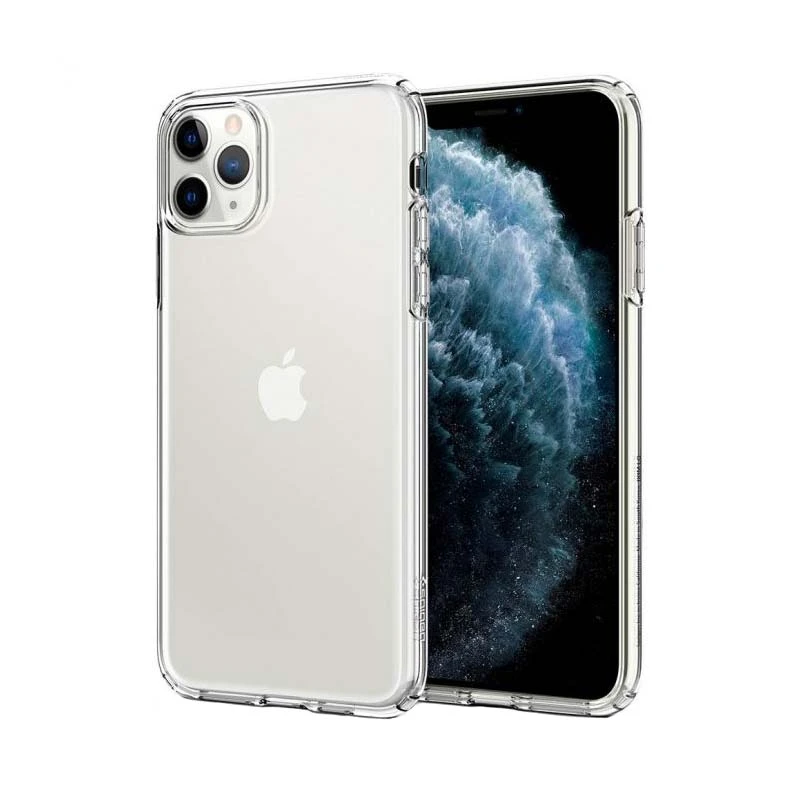 کاور اسپیگن مدل Crystal Flex مناسب برای گوشی موبایل اپل iPhone 11 Pro