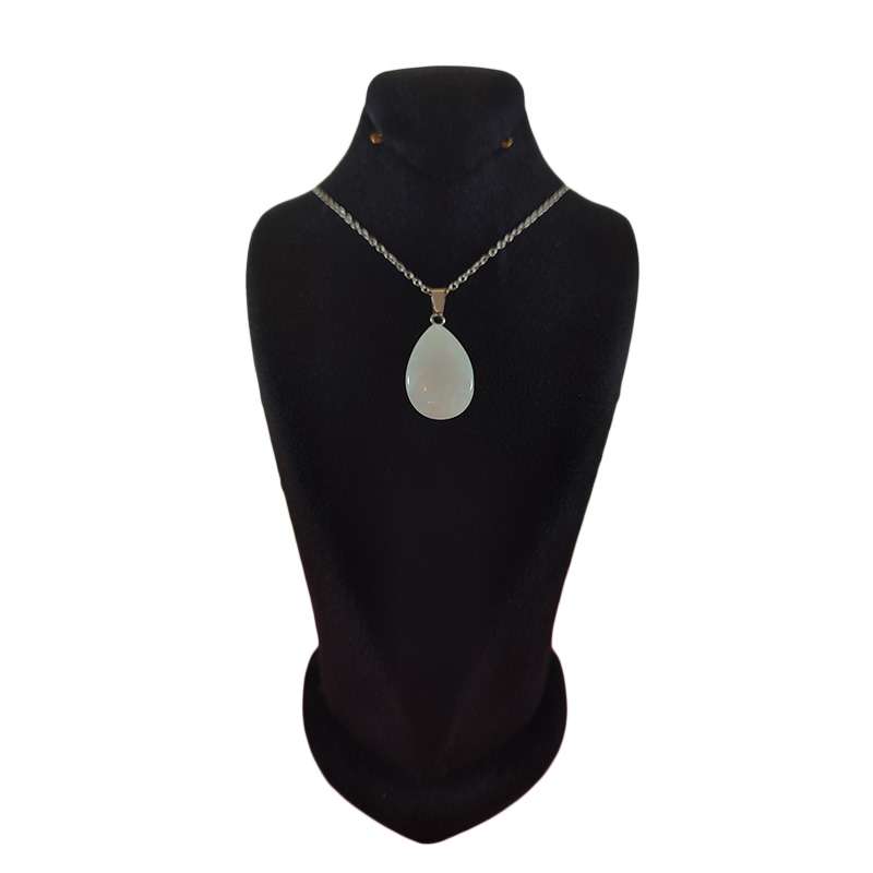 گردنبند دخترانه مدل سنگ کد 08 گردنبند دخترانه مدل سنگ کد 08