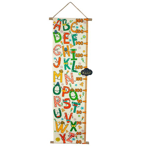 متر اندازه گیری کودک طرح Cute Alphabet  کد NS128
