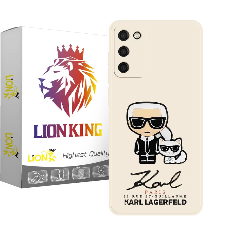  کاور لاین کینگ مدل مرد وگربه 3d keremii  مناسب برای گوشی موبایل سامسونگ Galaxy A03s