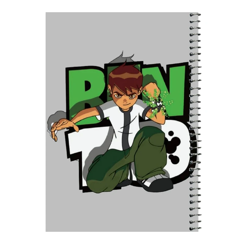 دفتر مشق 80 برگ اس جی مدل بن تن کد ۶    