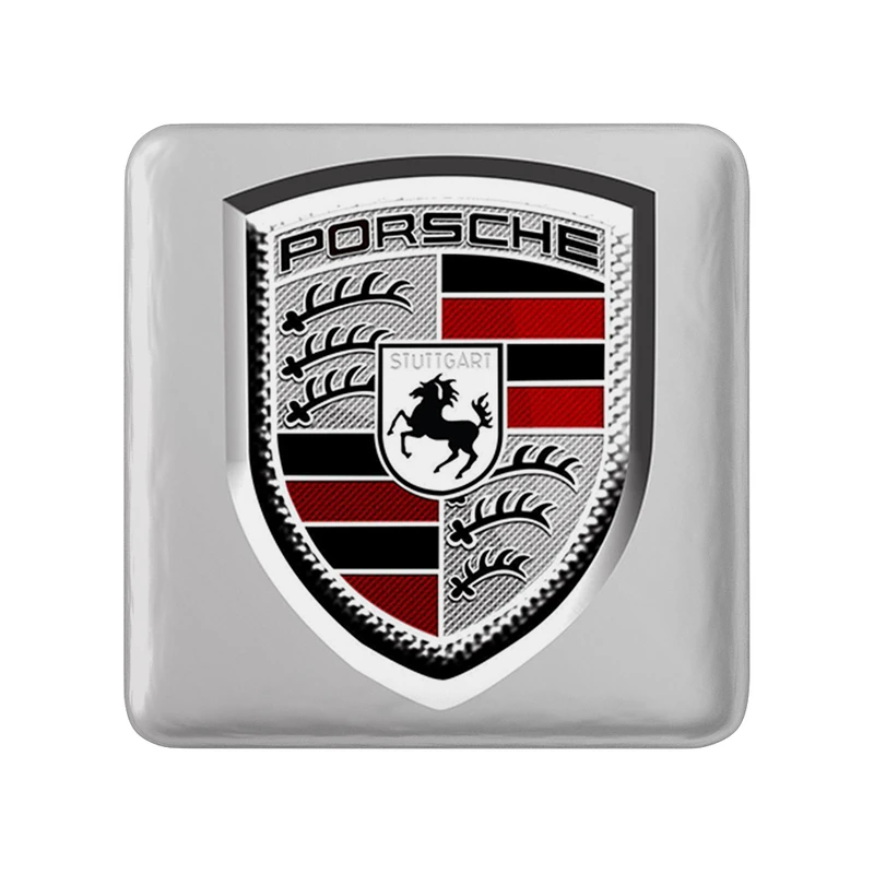 مگنت خندالو طرح پورشه Porsche مدل مربعی کد 30644