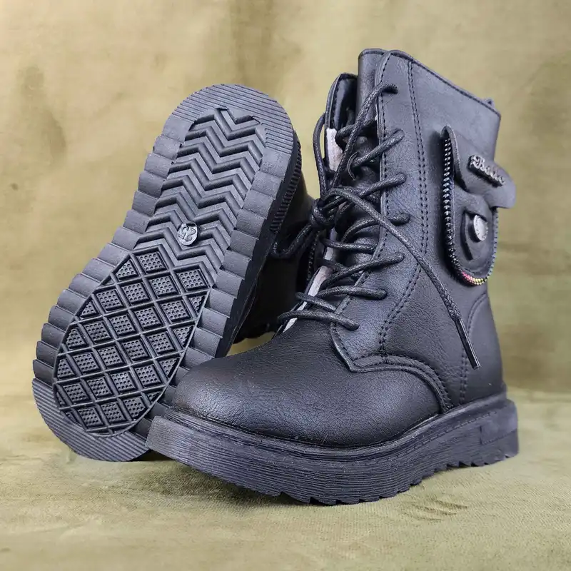 نیم بوت دخترانه مدل WinyQ-ZipQ BlkQ-118008