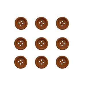 دکمه مدل چوبی کد bro بسته 9 عددی