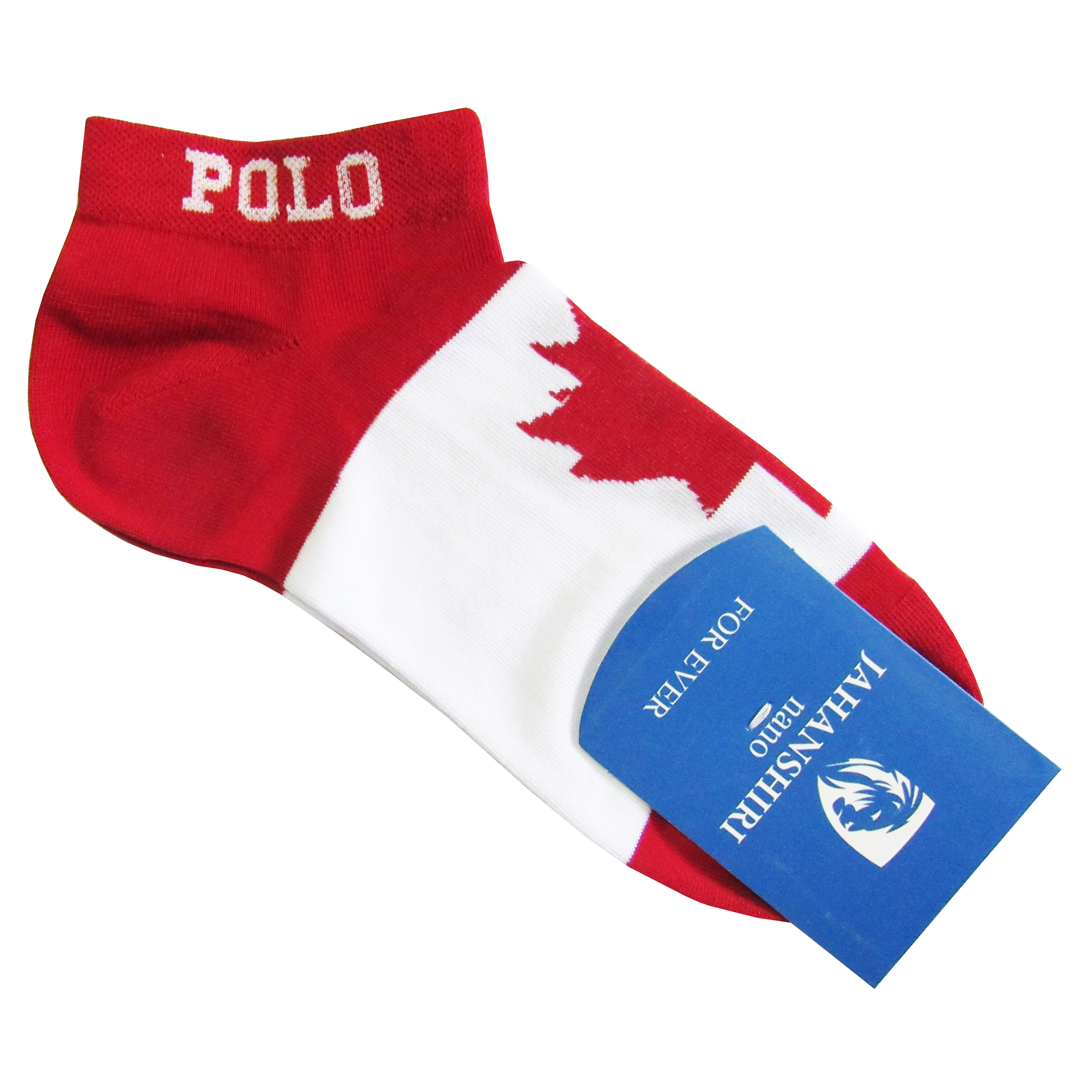 جوراب مردانه جهانشیری طرح پرچم کانادا