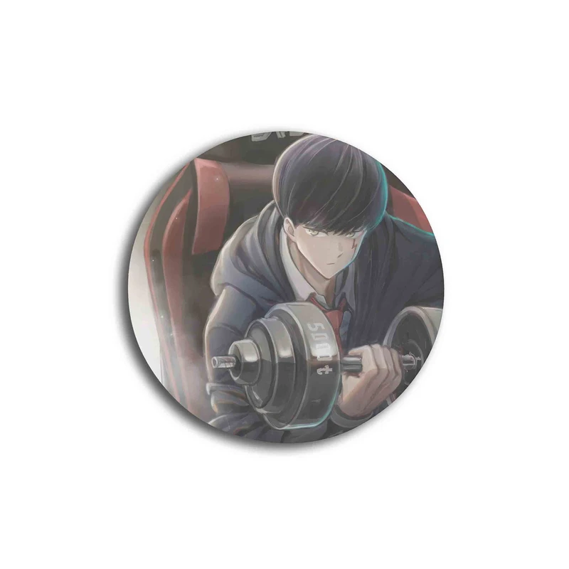 زیر لیوانی مدل انیمه ماشل جادو و عضله کد 182 Mashle Magic Muscles