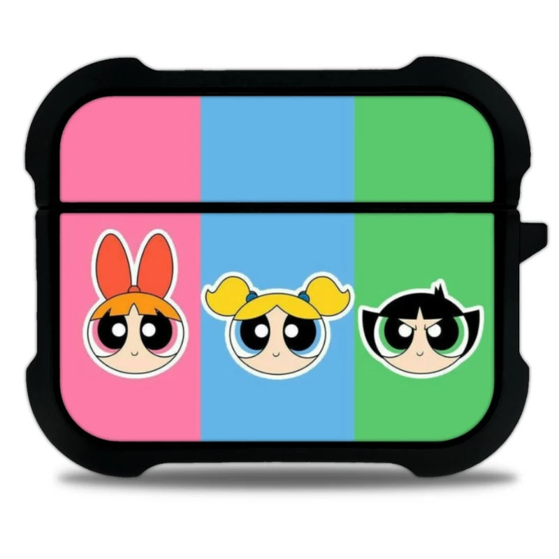 کاور آکام مدل AAPPCASHW-POWER PUFF GIRLS8 مناسب برای کیس اپل ایرپاد پرو