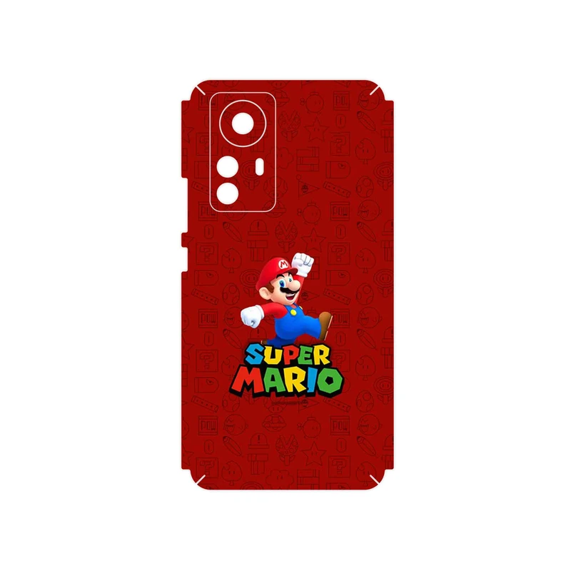 برچسب پوششی ماهوت مدل Super_Mario_Game مناسب برای گوشی موبایل شیائومی 12 Pro