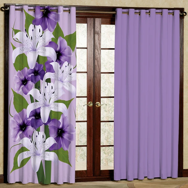 پرده پانچی کد 5454 سایز 280x140 سانتی متر