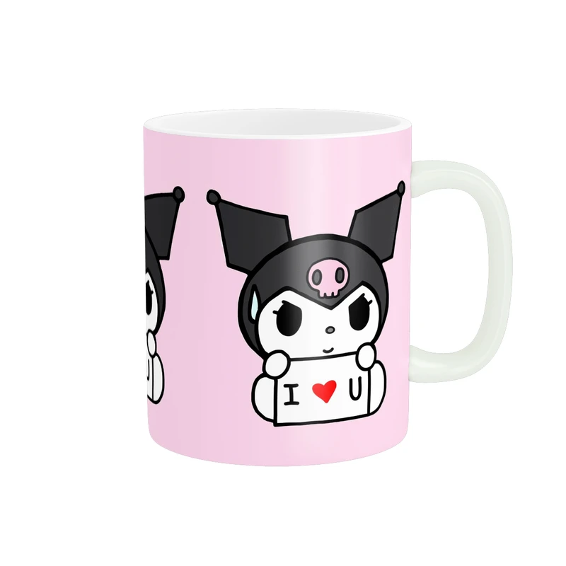 ماگ پادآفرین مدل کارتون کرومی و مای ملودی Kuromi کد PM3406