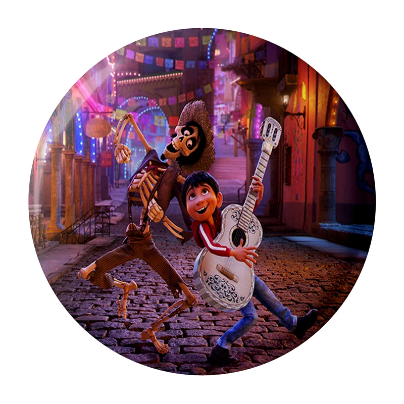 مگنت طرح کارتون کوکو و گیتار و اسکلت مدل S1029 