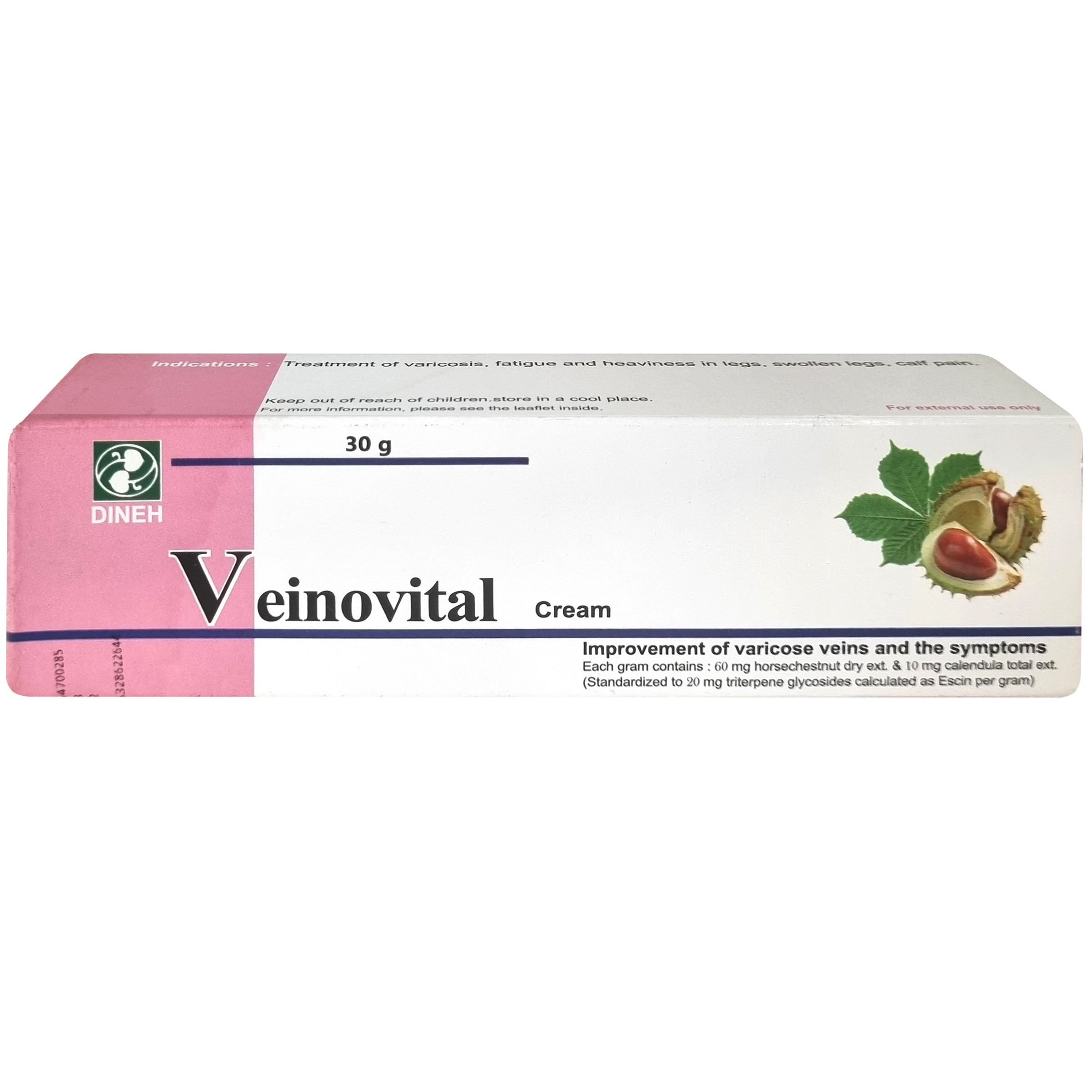 کرم ونوویتال دینه -30 گرم