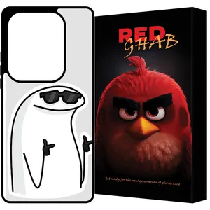 RED GHAB RCHAPN13P Cover For Xiaomi Redmi Note 13 Pro 4G / Poco M6 Pro 4G