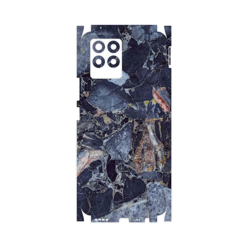 برچسب پوششی ماهوت مدل Broken black marble-FullSkin مناسب برای گوشی موبایل ریلمی 8 Pro