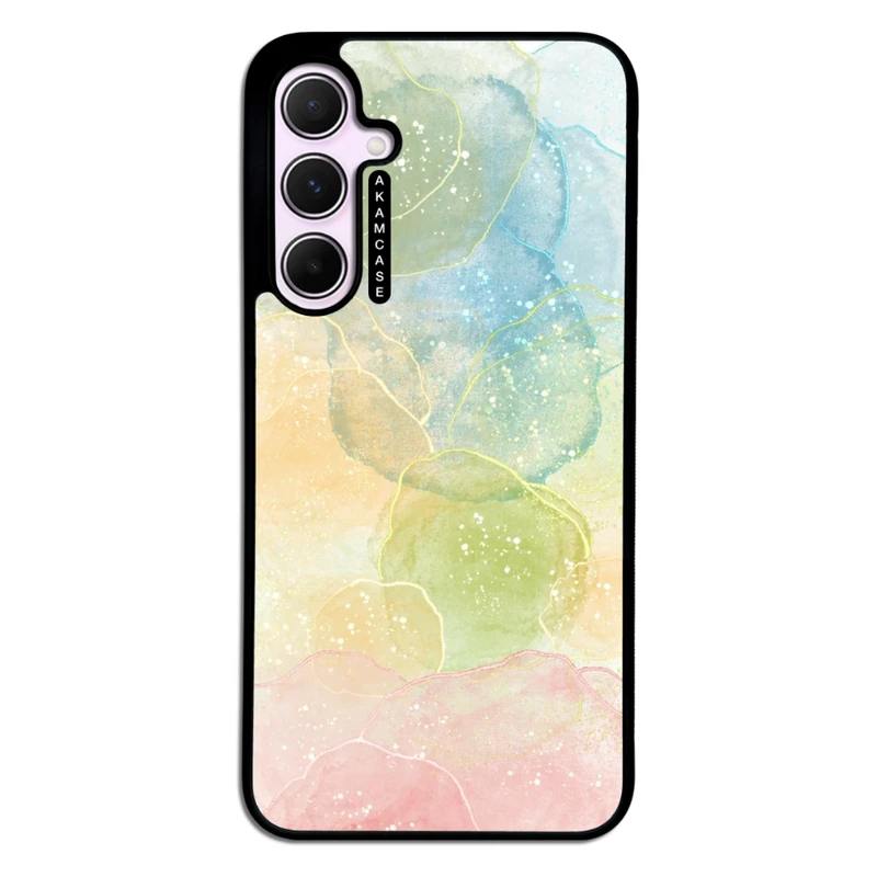 کاور آکام مدل AMC-WSGA35-WATER COLOR-18 مناسب برای گوشی موبایل سامسونگ Galaxy A35