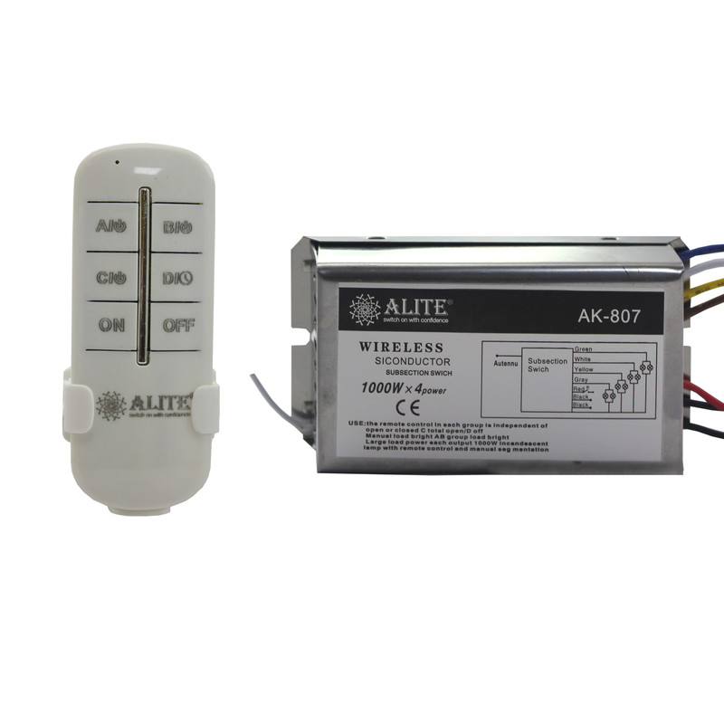 ریموت کنترل روشنایی ای لایت کد AK-807