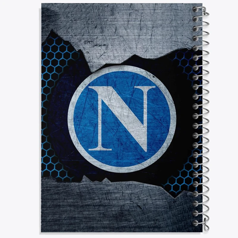 دفتر مشق 100 برگ خندالو طرح باشگاه ناپولی کد 27391