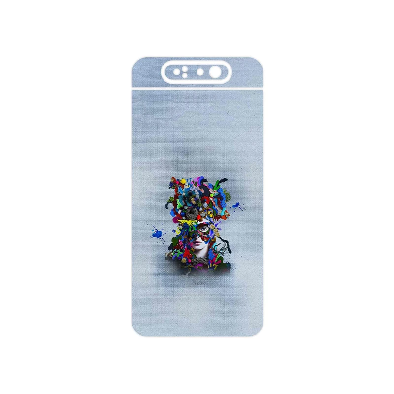 برچسب پوششی ماهوت مدل Collage of surreal Portrait of Women 4 مناسب برای گوشی موبایل سامسونگ Galaxy A80