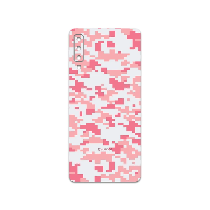 برچسب پوششی ماهوت مدل Army-Pink-pixel مناسب برای گوشی موبایل سامسونگ Galaxy A7 2018