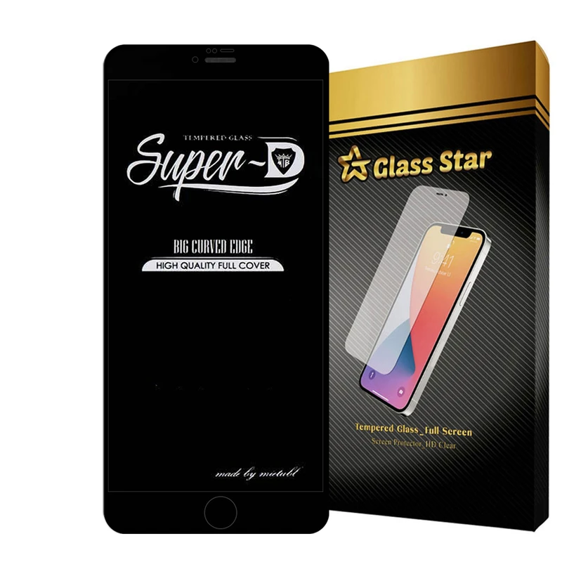 محافظ صفحه نمایش سوپردی گلس استار مدل SUPERPLUSS مناسب برای گوشی موبایل اپل iPhone SE 2022 / iPhone SE 2020