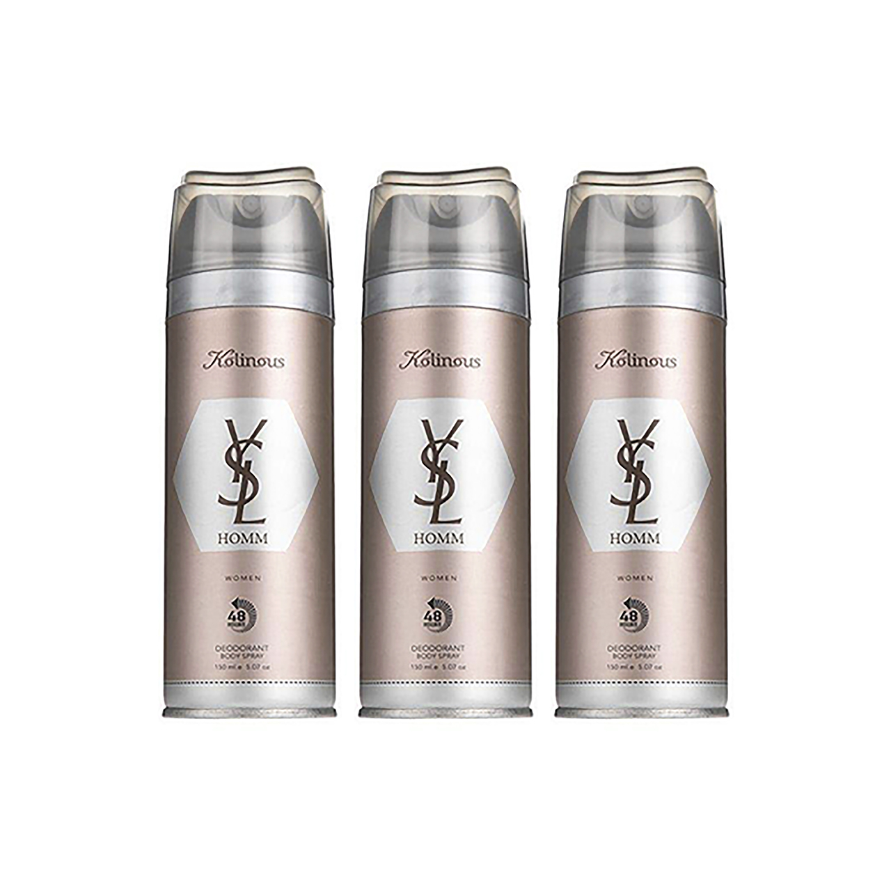 اسپری بدن زنانه کلینوس مدل ephouria حجم 150 میلی لیتر مجموعه 3 عددی
