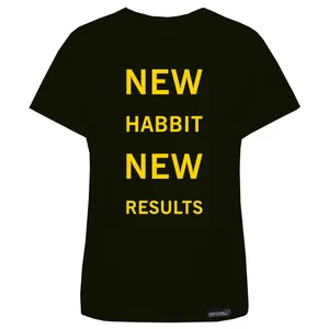 تی شرت آستین کوتاه زنانه 27 مدل New Habbit کد MH1537