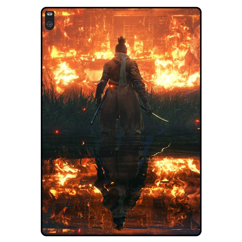 کاور مگافون طرح سامورایی مدل 8246 مناسب برای تبلت لنوو Tab 4 10 Plus / X704L / TB-X704F