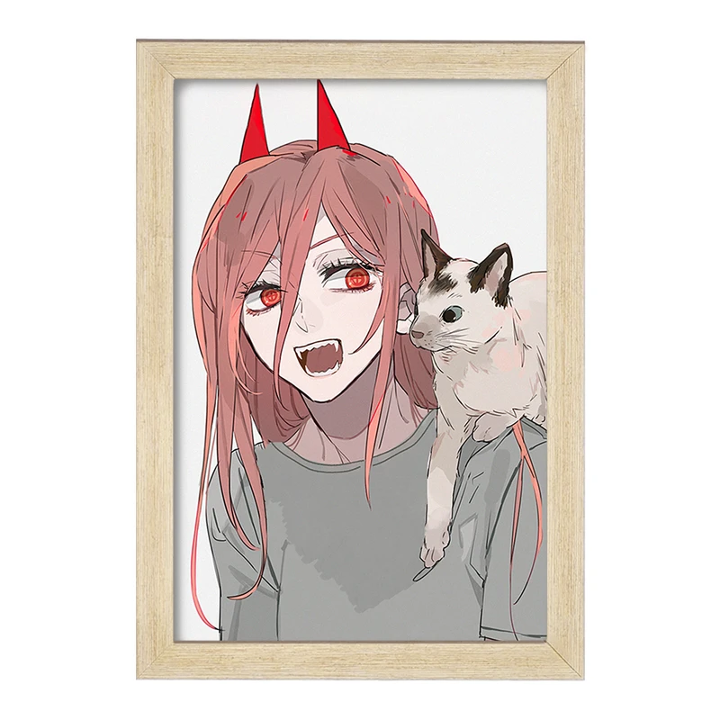 تابلو خندالو مدل پاور انیمه مرد اره ای Chainsaw Man  کد 23184