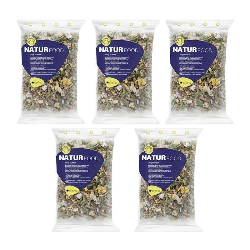 غذای خرگوش نیچر فود مدل 1 ستاره وزن 500 گرم بسته 5 عددی غذای خرگوش نیچر فود مدل 1 ستاره وزن 500 گرم بسته 5 عددی