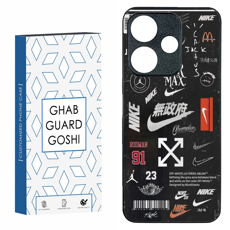 کاور قاب گارد گوشی طرح نایک کد TPU-281 مناسب برای گوشی موبایل شیائومی  REDMI 13  