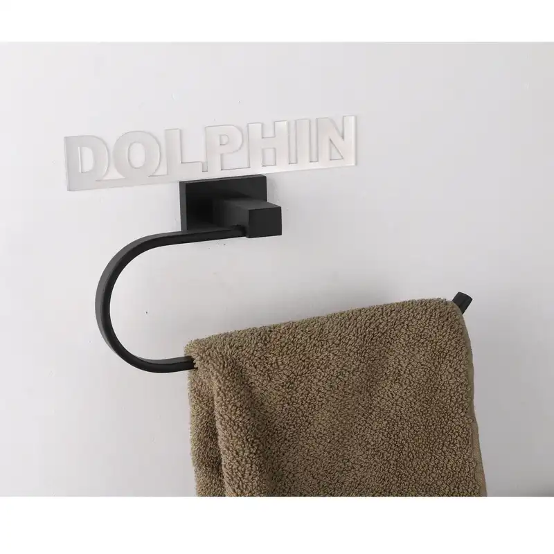 آویز حوله دلفین مدل Est-05-G-bl