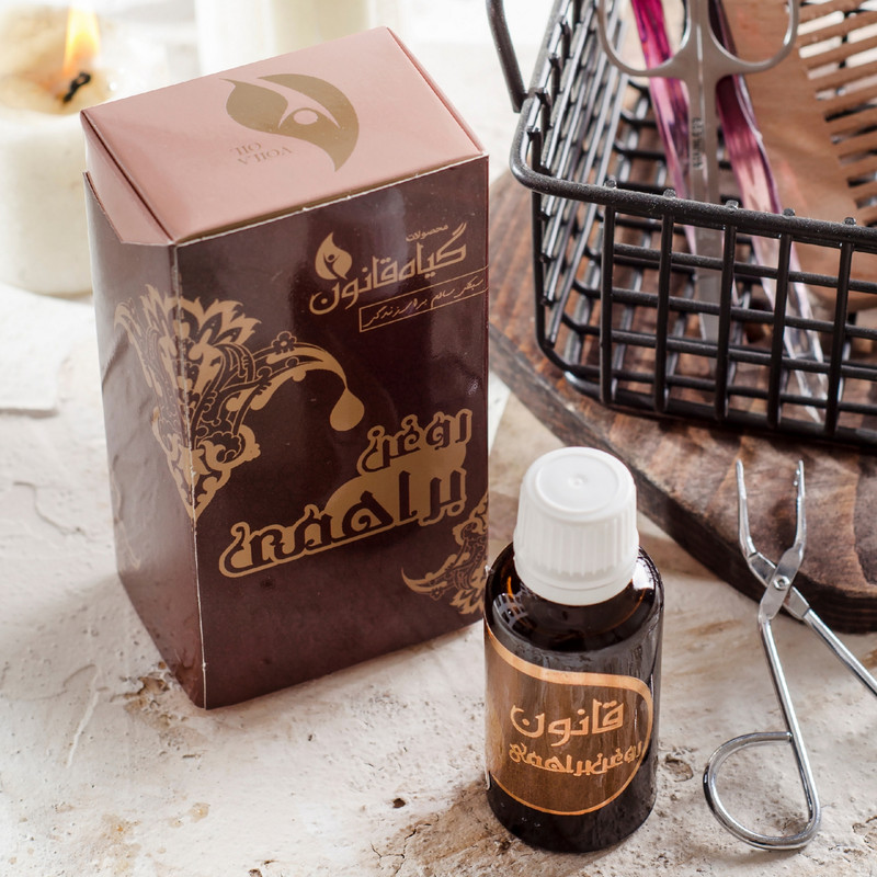 روغن مو گیاه قانون مدل براهمی حجم 30 میلی لیتر