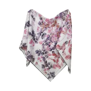 روسری زنانه مدل سیمارو شکوفه های گیلاس