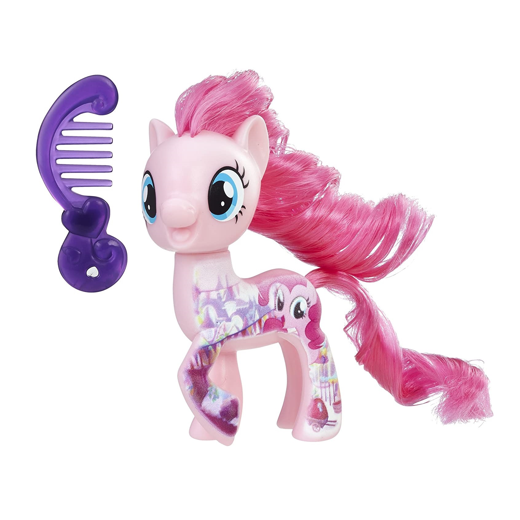 نقد و بررسی اکشن فیگور هاسبرو طرح My Little Pony مدل Pinkie Pie E0730 توسط خریداران